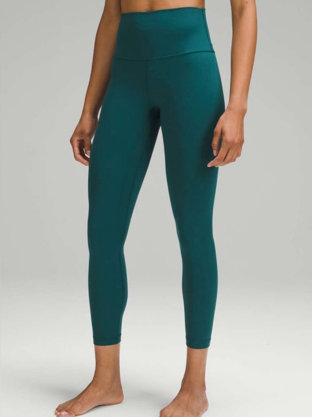 Lululemon Align 25” pant - storm teal size 4